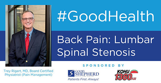 Back Pain: Lumber Spinal Stenosis