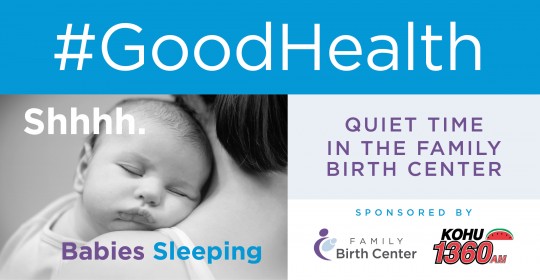 Quiet Time in the Family Birth Center
