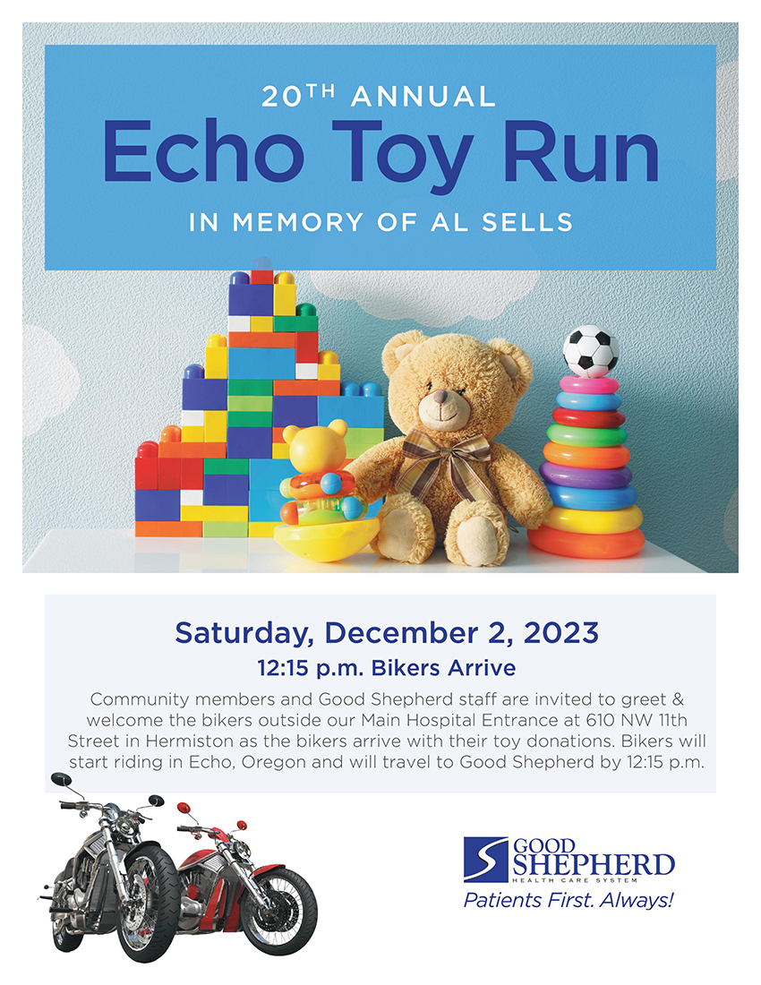 20th Annual Echo Toy Run - Saturday, December 2, 2023